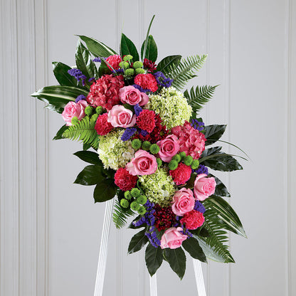 Refreshing Mix Standing Spray –  Main Street Floral, Superior NE