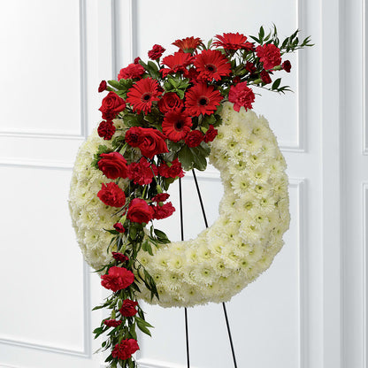 Graceful Tribute Wreath –  Main Street Floral, Superior NE