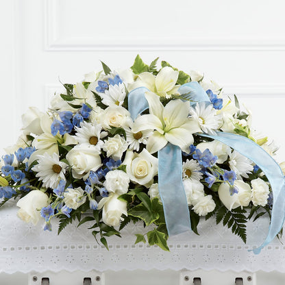 Tender Treasure Casket Spray –  Main Street Floral, Superior NE