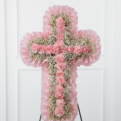 Angel's Cross Easel –  Main Street Floral, Superior NE