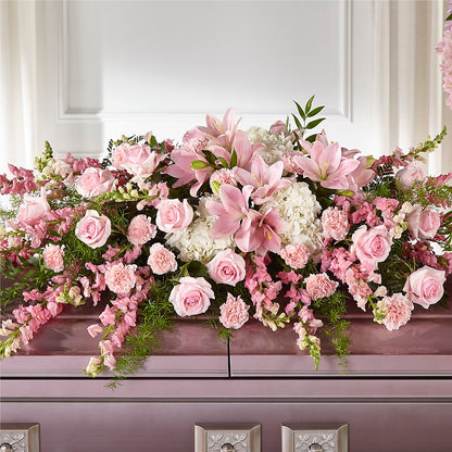 Life & Remembrance Casket Spray –  Main Street Floral, Superior NE