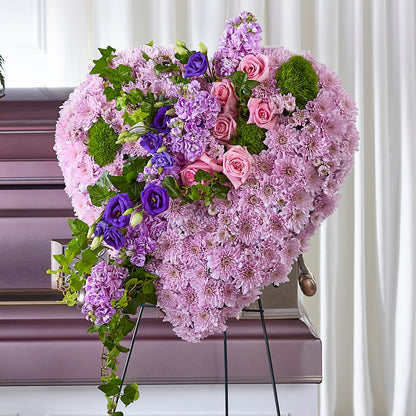 Treasured Love Standing Heart –  Main Street Floral, Superior NE