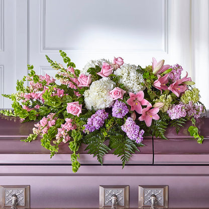 Life's Gratitude Casket Spray –  Main Street Floral, Superior NE