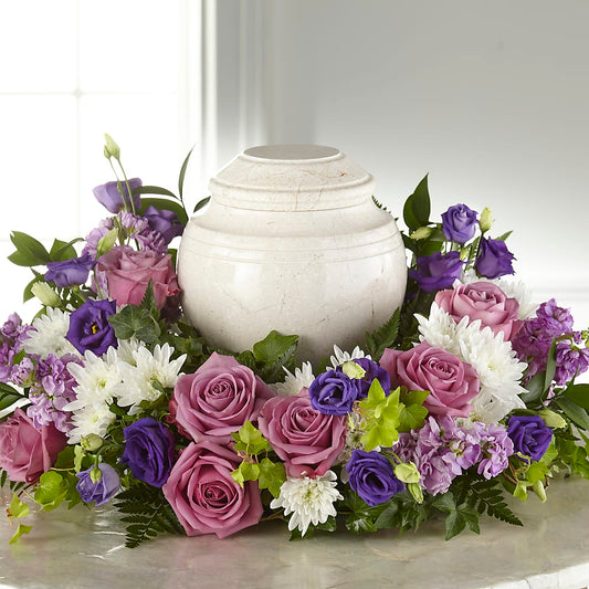 Blooming Sympathy Cremation Adornment –  Main Street Floral, Superior NE