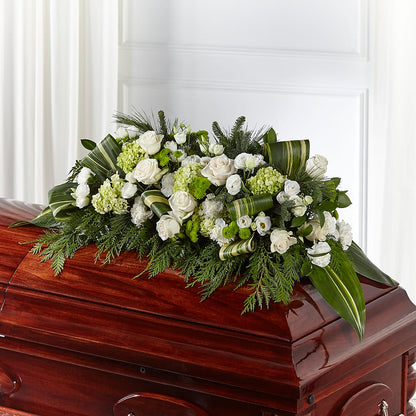 Hopeful Gesture Casket Spray –  Main Street Floral, Superior NE
