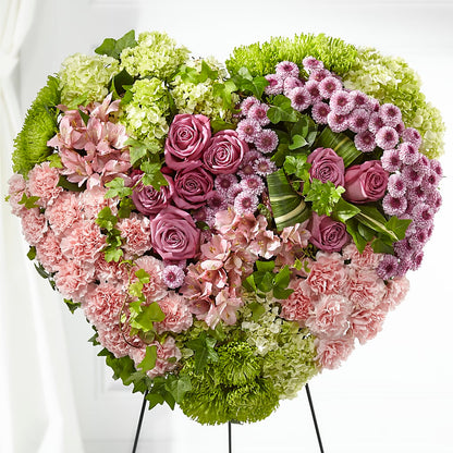 Heartwarming Standing Heart –  Main Street Floral, Superior NE