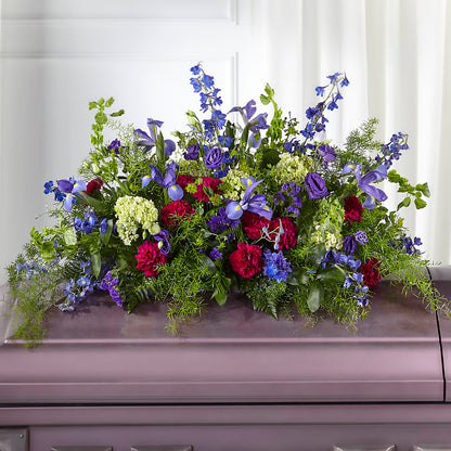 Always Treasured Casket Spray –  Main Street Floral, Superior NE