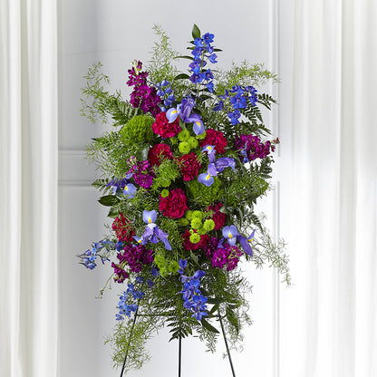 Heavenly Skies Standing Spray –  Main Street Floral, Superior NE