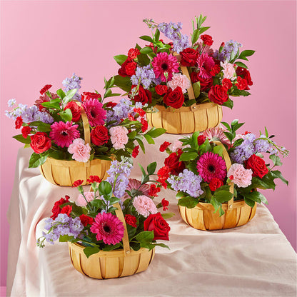 Pink Picnic Basket –  Main Street Floral, Superior NE
