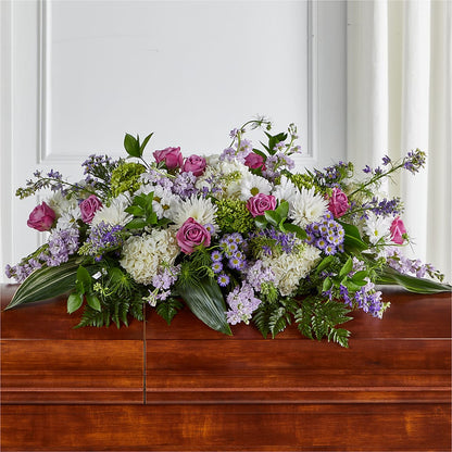 Meadows of Serenity Casket Spray –  Main Street Floral, Superior NE