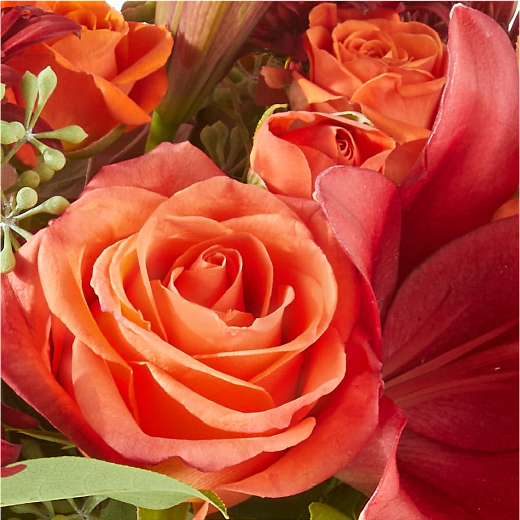 Crimson Leaves Bouquet –  Main Street Floral, Superior NE