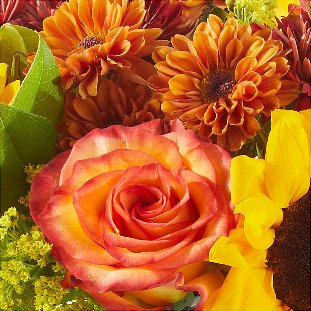 Flannel Scarf Bouquet –  Main Street Floral, Superior NE
