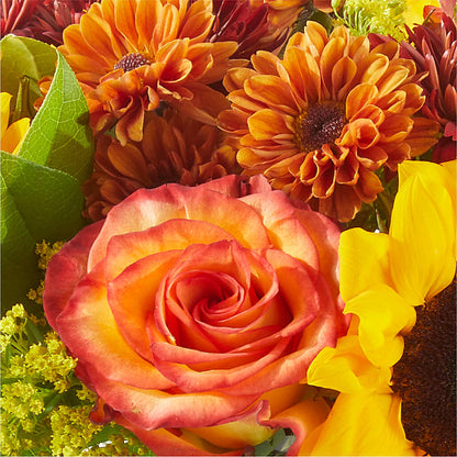 Flannel Scarf Bouquet –  Main Street Floral, Superior NE