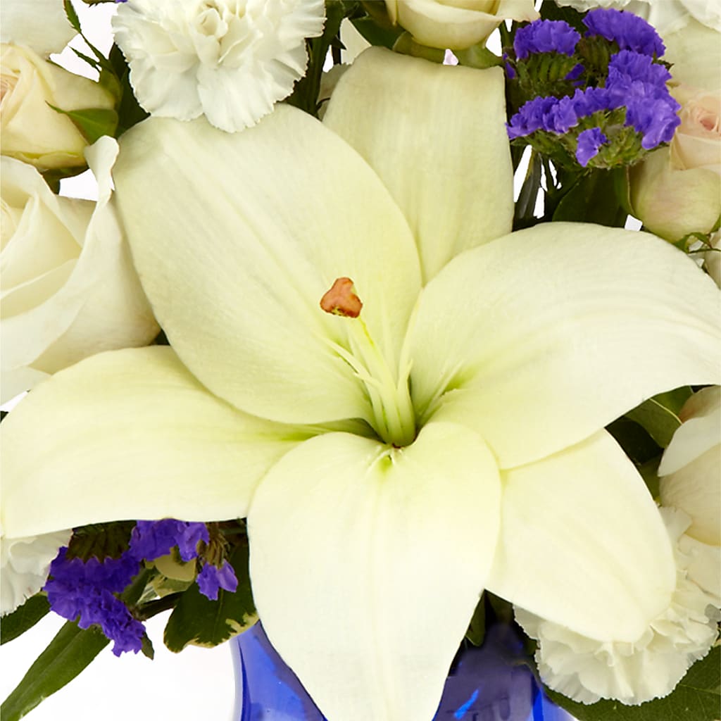 Sapphire Rush Bouquet –  Main Street Floral, Superior NE