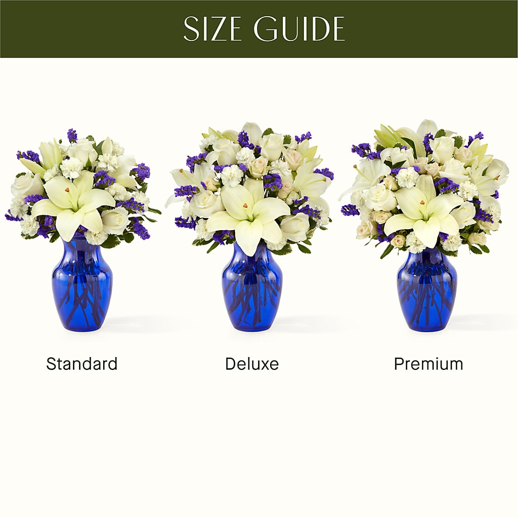 Sapphire Rush Bouquet –  Main Street Floral, Superior NE
