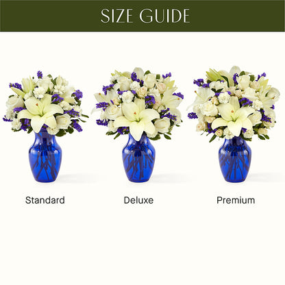 Sapphire Rush Bouquet –  Main Street Floral, Superior NE