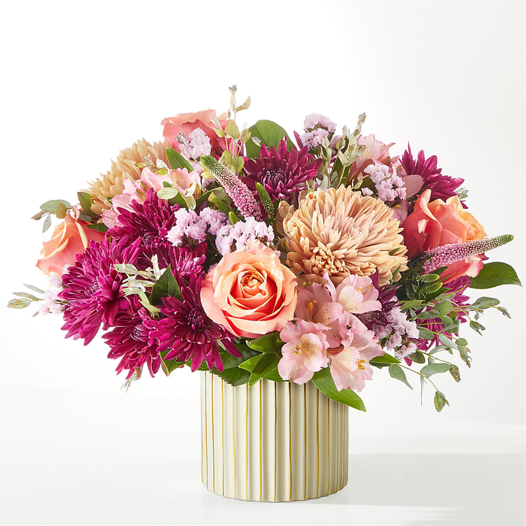 Berry Cobbler Bouquet with Ivory Vase –  Main Street Floral, Superior NE