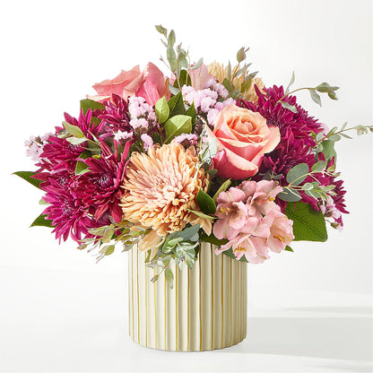 Berry Cobbler Bouquet with Ivory Vase –  Main Street Floral, Superior NE