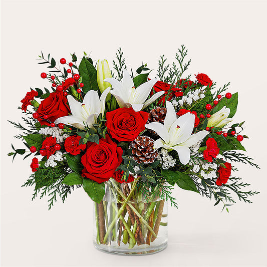 Best in Snow Bouquet –  Main Street Floral, Superior NE
