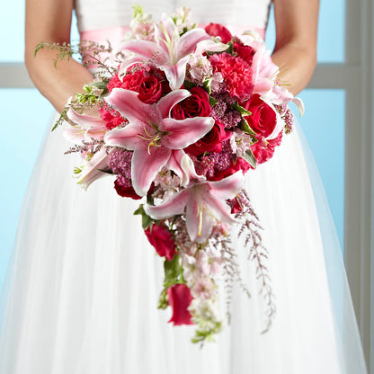 Lily & Rose Bouquet –  Main Street Floral, Superior NE