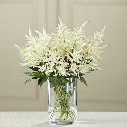 White Astilbe Bouquet –  Main Street Floral, Superior NE