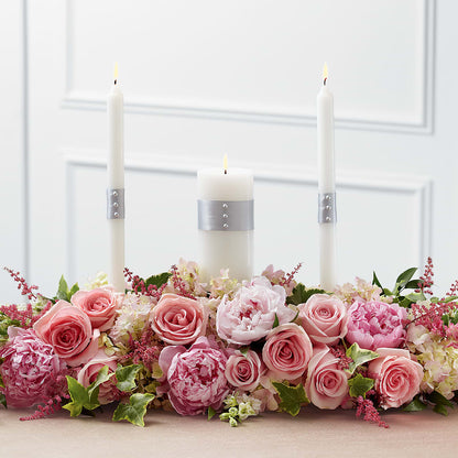 Worldwide Romance Unity Candle Arrangement –  Main Street Floral, Superior NE
