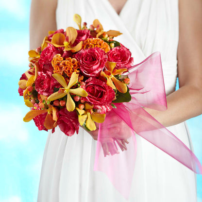 Brilliant Shades of Love Bouquet –  Main Street Floral, Superior NE
