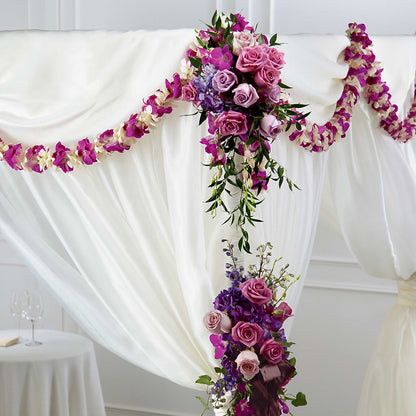 Color & Light Chuppah Decor –  Main Street Floral, Superior NE